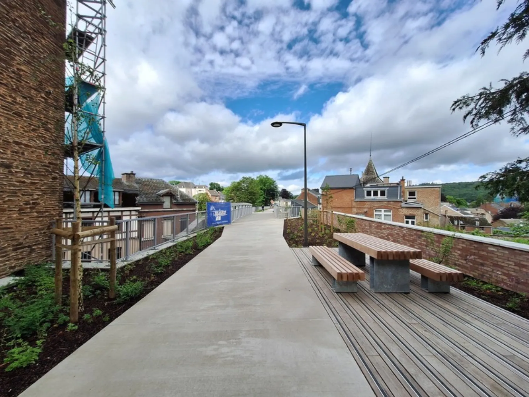 RAVeL Ligne 44A cycle path between Spa and Stavelot